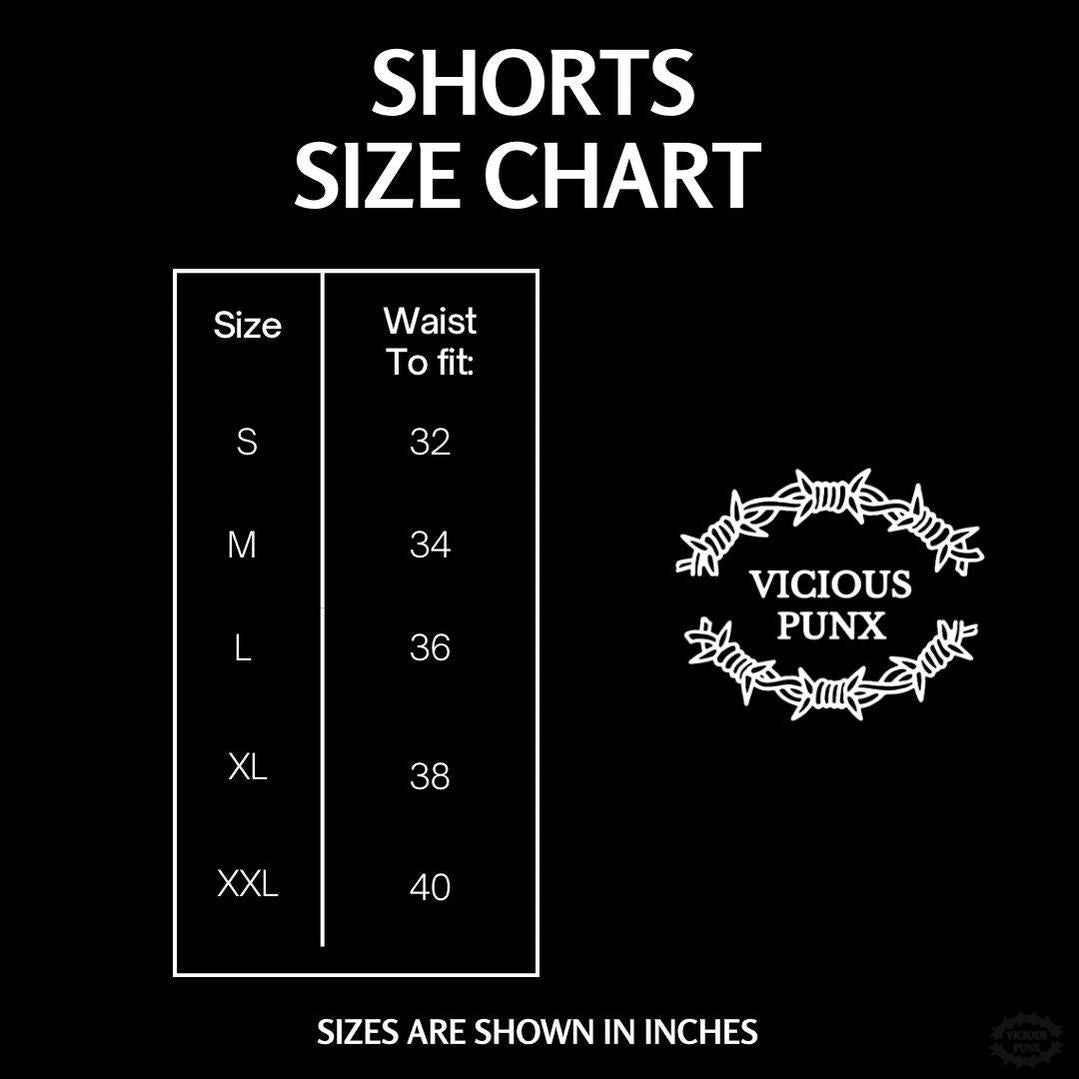 TATTOO FLASH JERSEY SHORTS