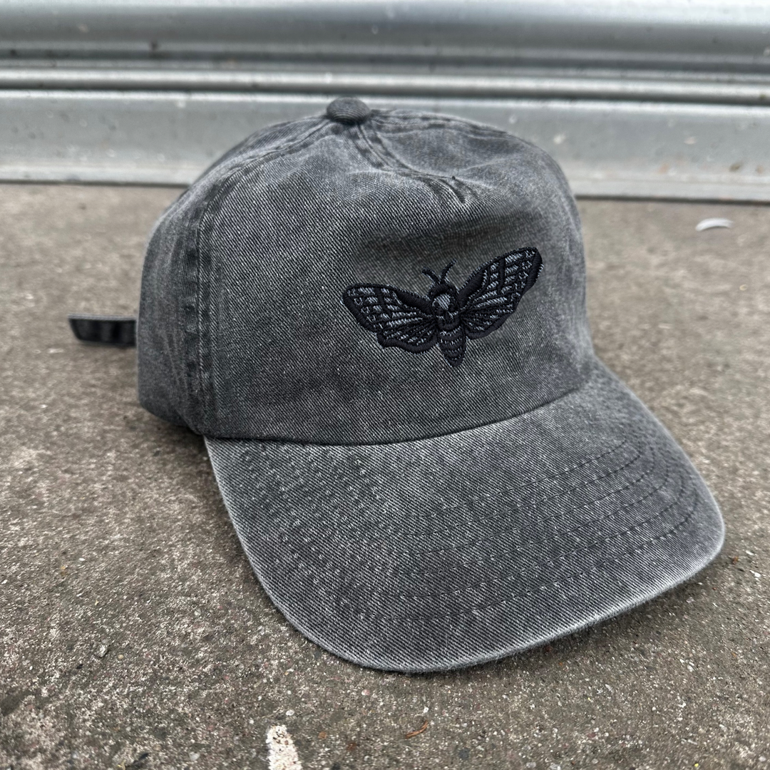 DEATH MOTH VINTAGE WASH CAP
