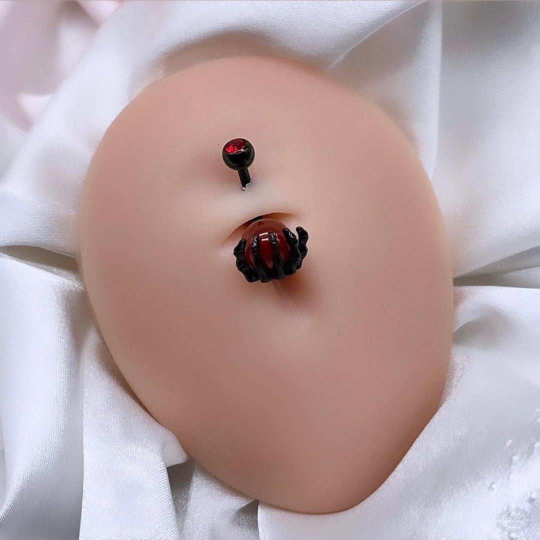 BLACK + RED CLAW BELLY BAR