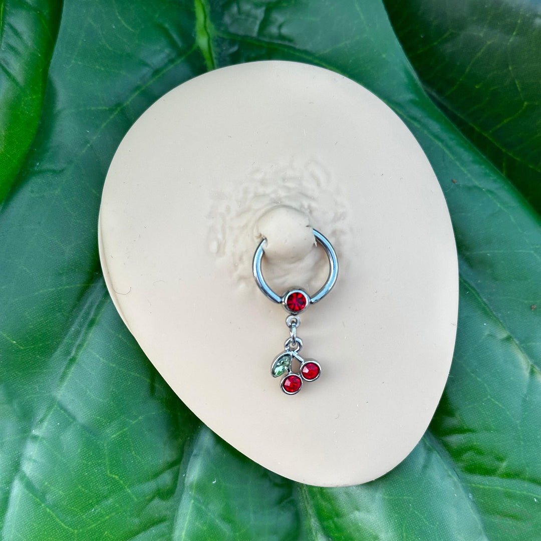CHERRY NIPPLE RING-Vicious Punx-Vicious Punx