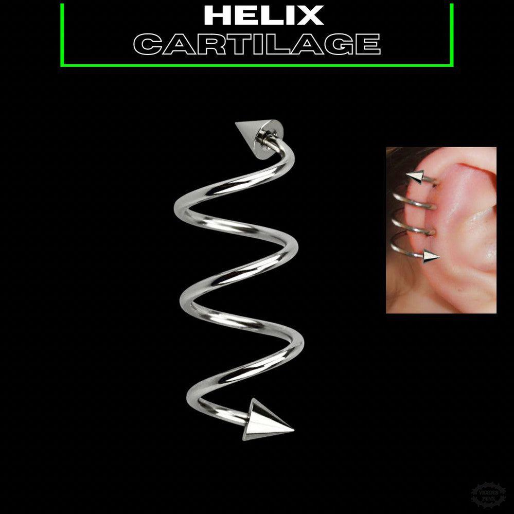 TWISTED SPIKE HELIX / CARTILAGE RING