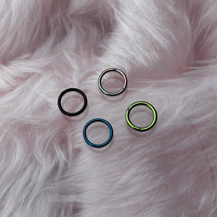 PLAIN NOSTRIL RINGS - 6MM
