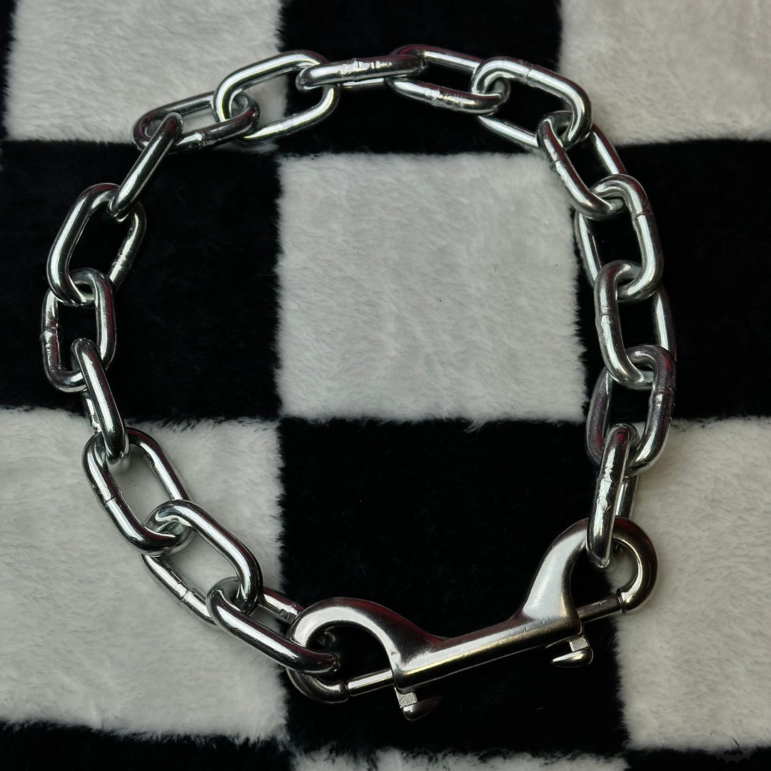 HEAVYWEIGHT DOUBLE CLIP NECKLACE