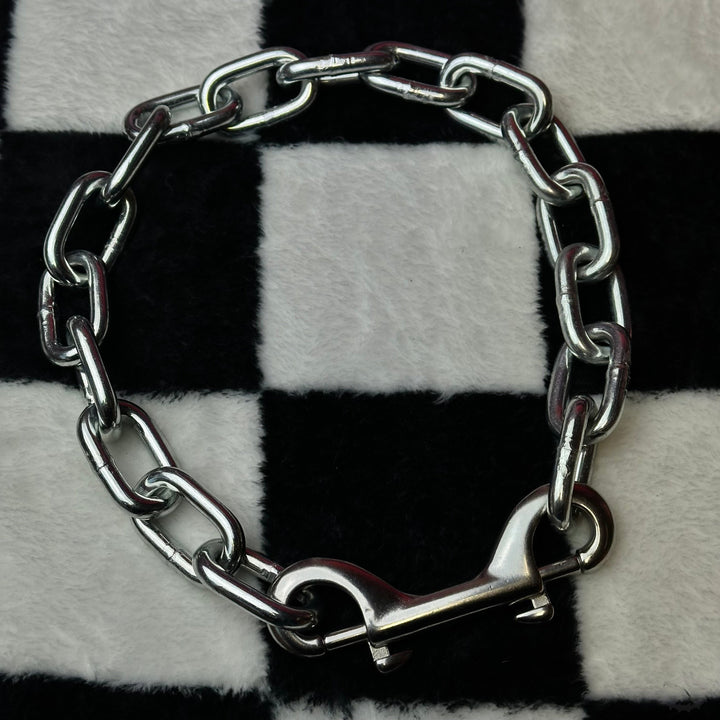 HEAVYWEIGHT DOUBLE CLIP NECKLACE