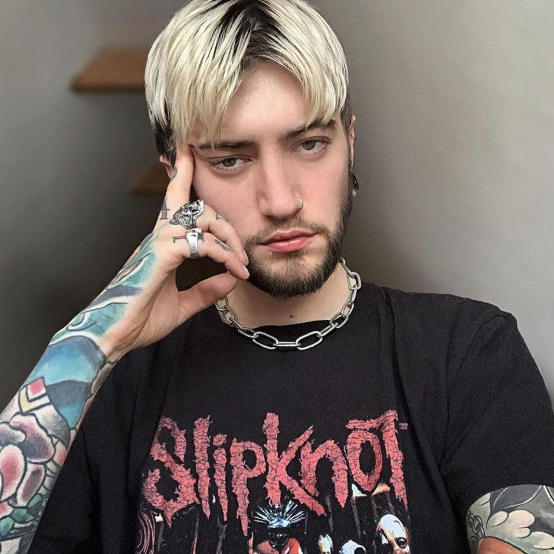 CHUNKY CHOKER CHAIN NECKLACE