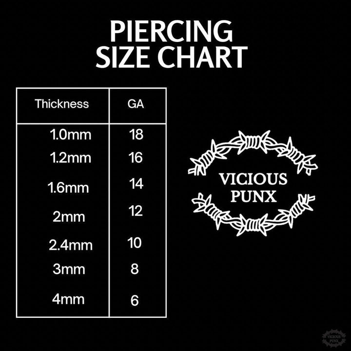 BUTTERFLY NOSE RING-Vicious Punx-Vicious Punx