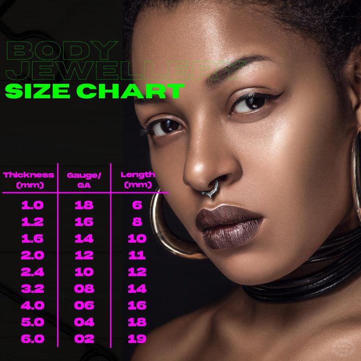 GOTHIC CROSS TONGUE BAR