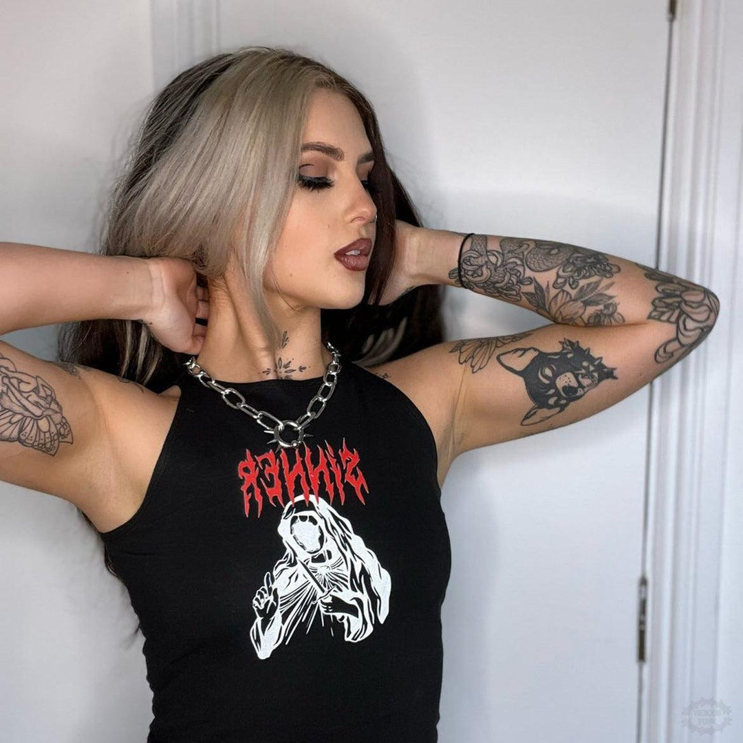 BCR SPIKE CHUNKY NECKLACE