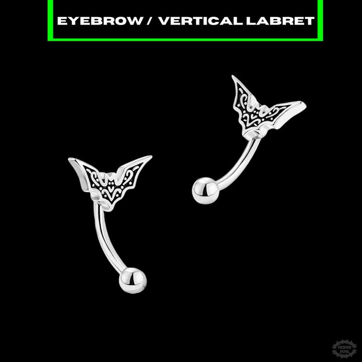 BAT WING EYEBROW BAR