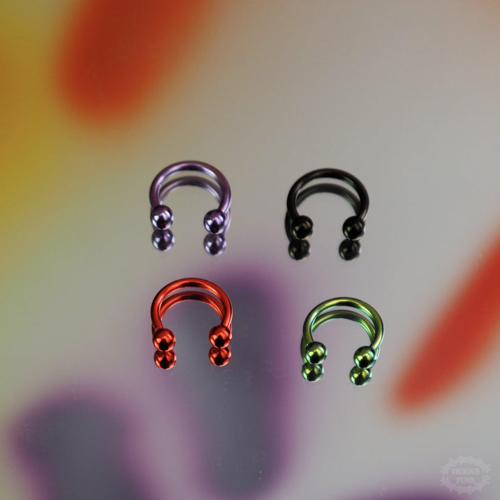 TITANIUM HORSESHOE SEPTUM RING