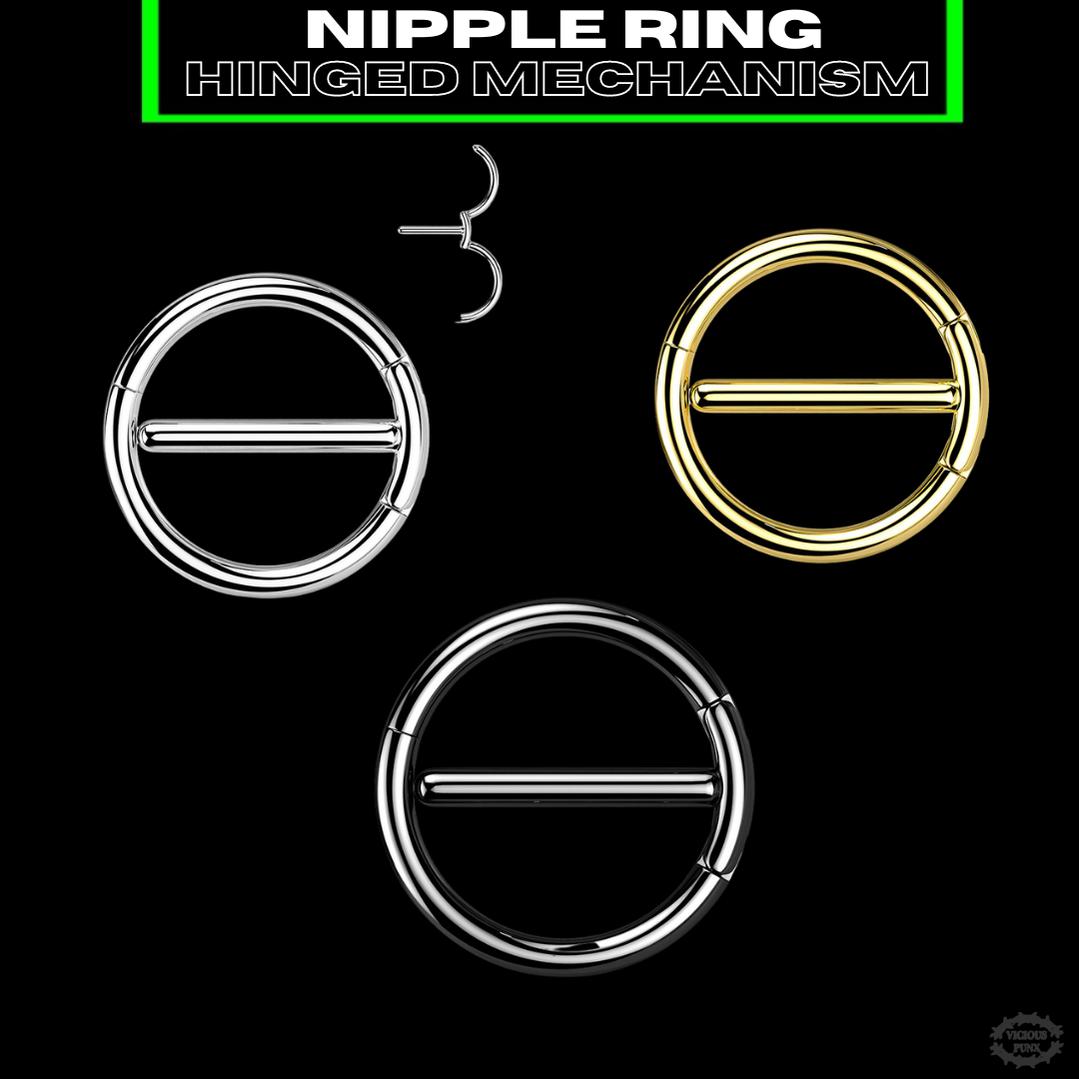 HINGED NIPPLE RING
