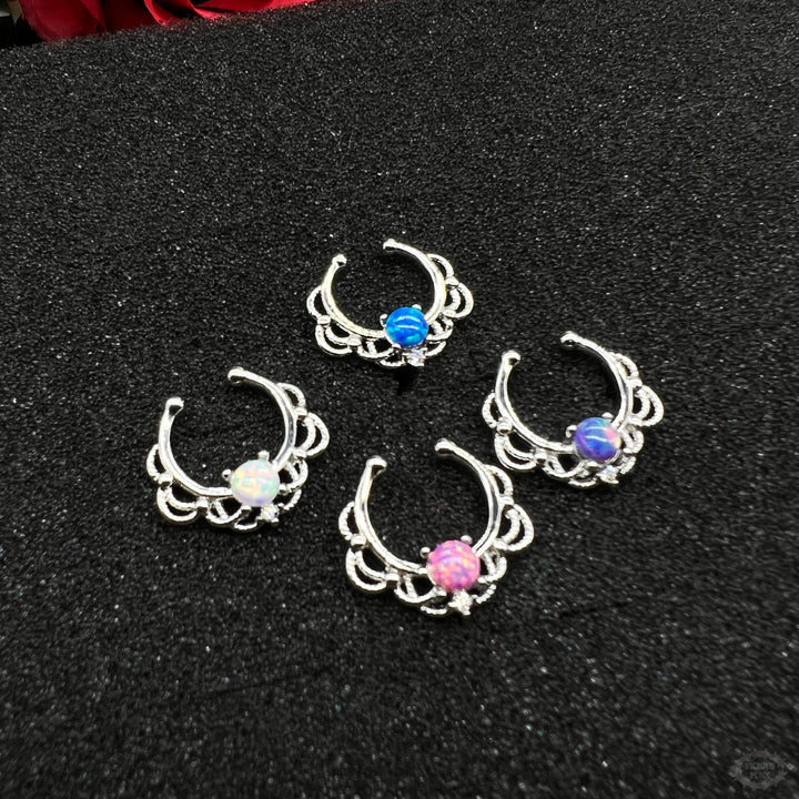 LACEY OPAL FAUX SEPTUM RING