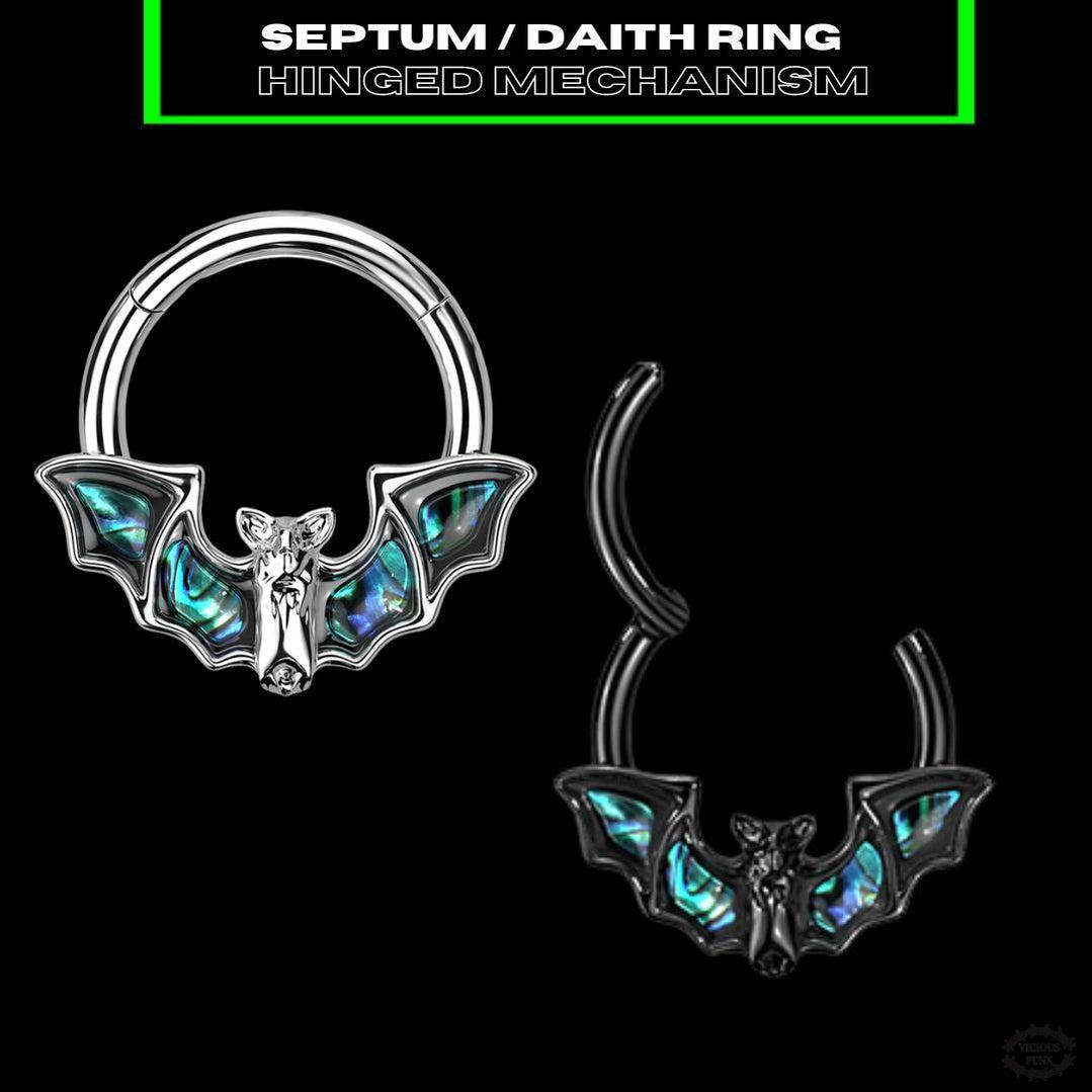 Bat septum online ring