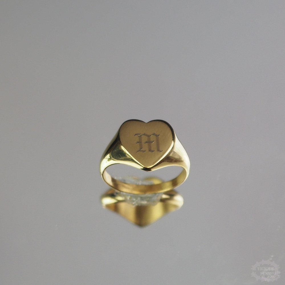 CUSTOMISABLE HEART RING - VARIOUS OPTIONS