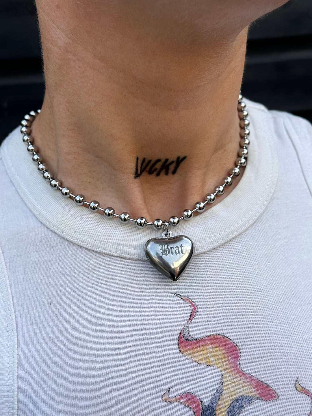 BRAT BALL NECKLACE