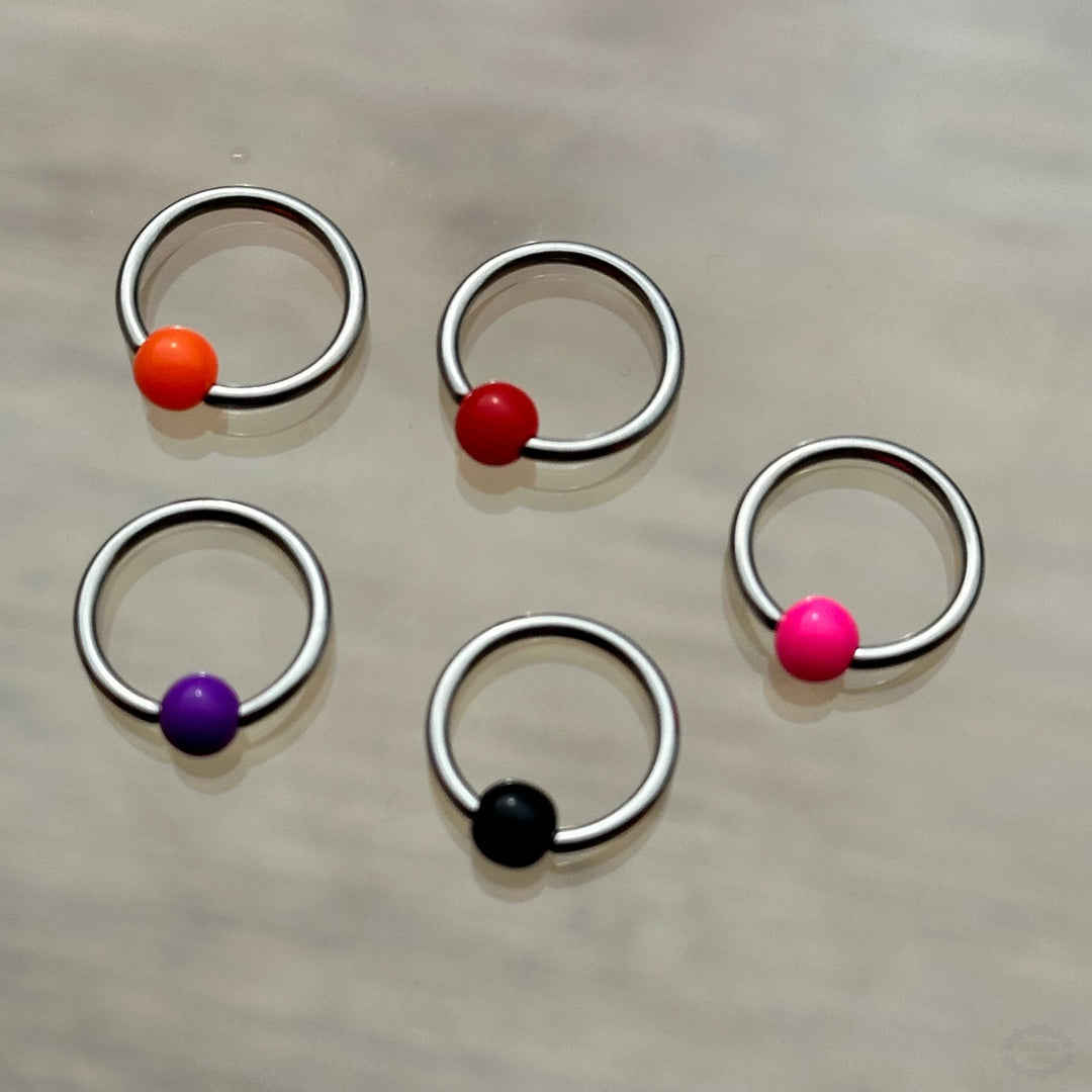 SINGLE COLOURED BCR RING