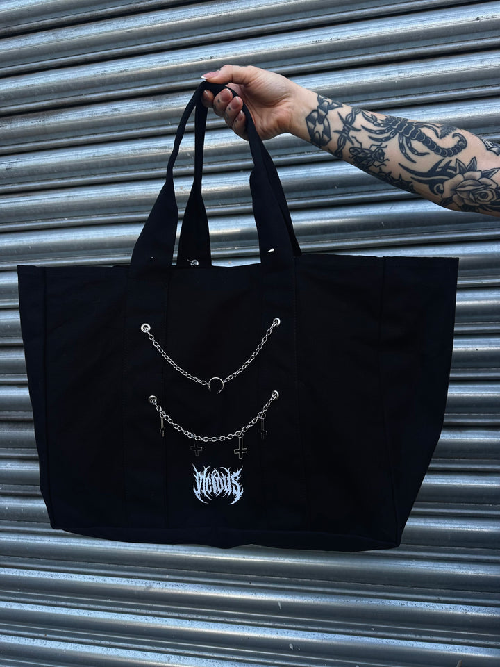 VICIOUS CHAIN EVERYDAY TOTE BAG
