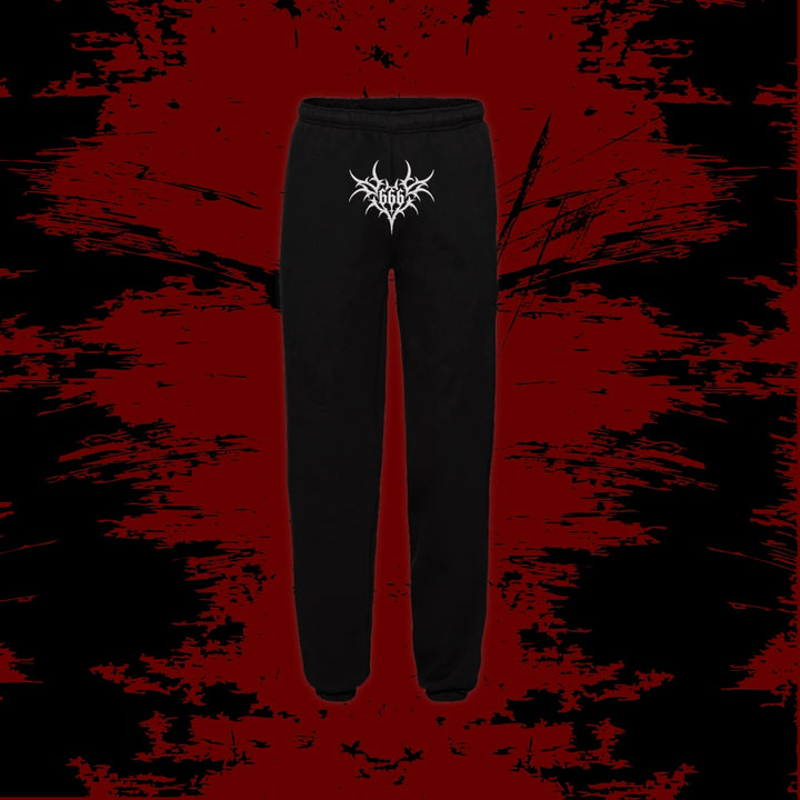666 THORNS EMBROIDERED JOGGERS