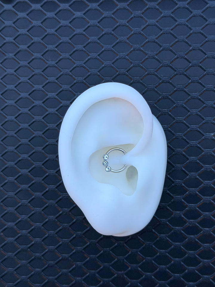 3 SET CRYSTAL SEGMENT RING