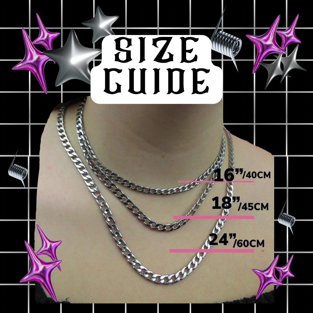 MIXED CURB & PAPERCLIP NECKLACE