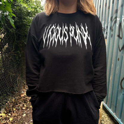 VICIOUS PUNX HORROR LOGO SWEAT + SHORT CO-ORD-Vicious Punx-Vicious Punx