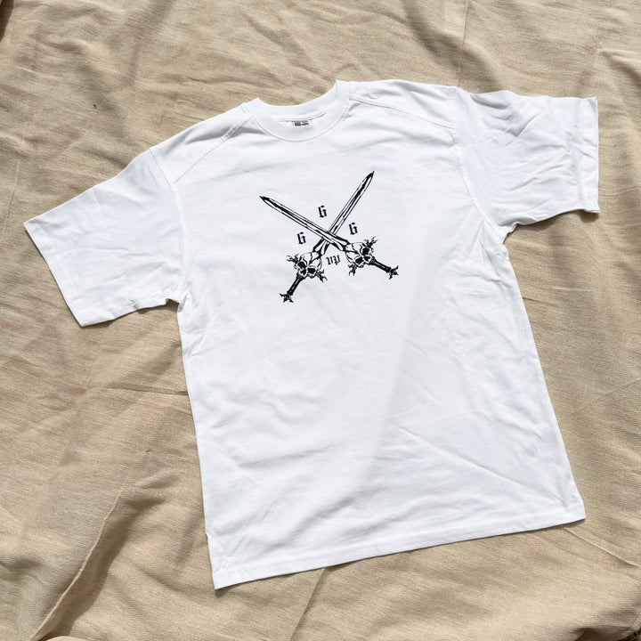 SAMPLE SALE - 666 WHITE T SHIRT