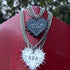 THORN HEART NECKLACE - PERSONALISED-Vicious Punx-Vicious Punx