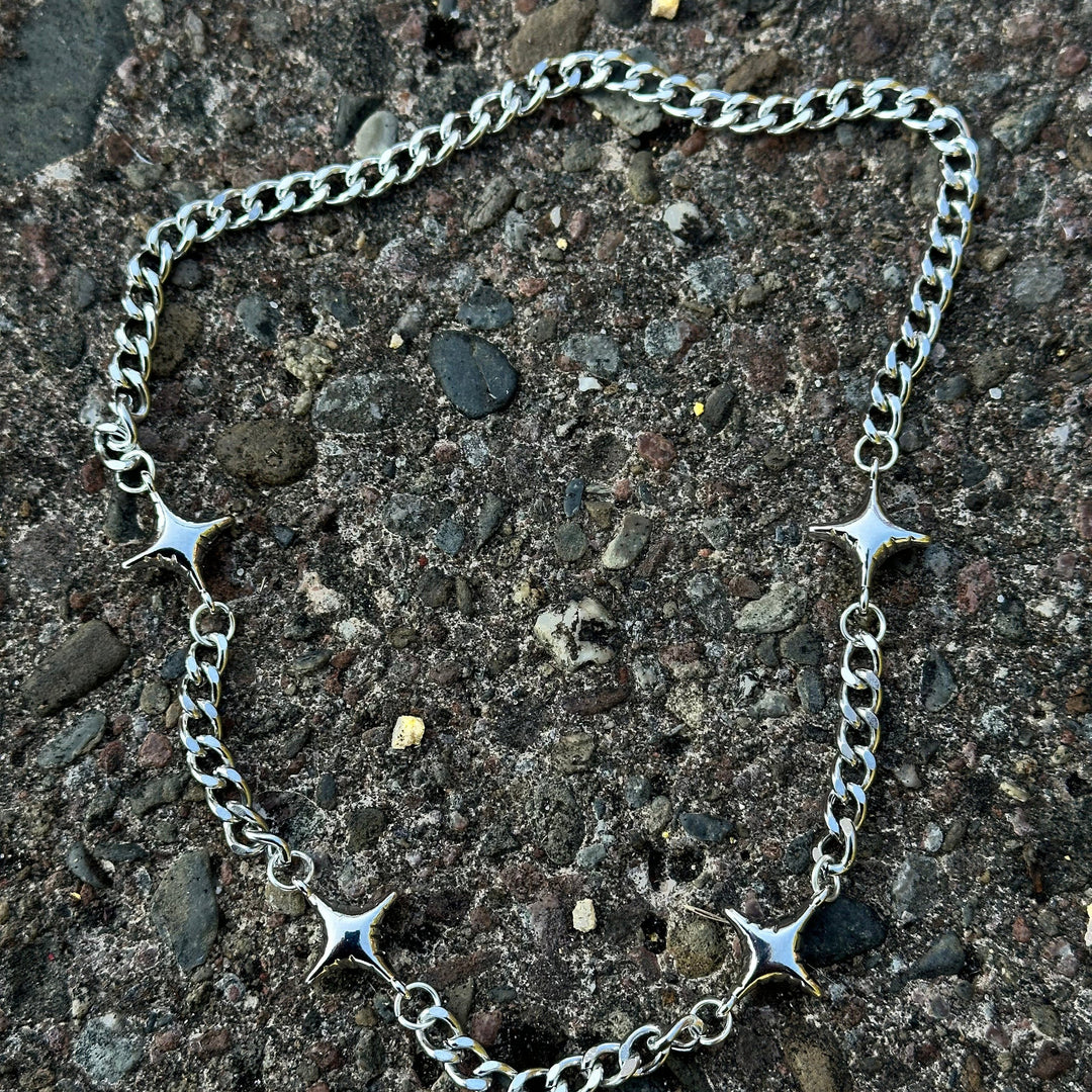 MULTI STAR CONNECTOR NECKLACE-Vicious Punx-Vicious Punx