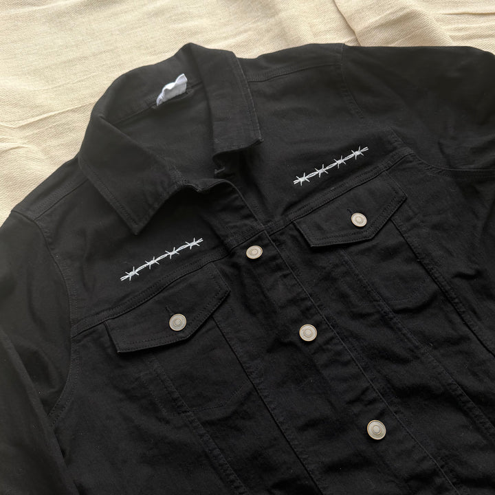 SAMPLE SALE - BARBED WIRE DENIM JACKET