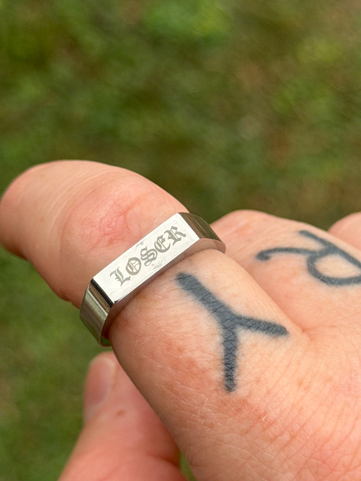 SECOND SALE - LOSER SADDLE RING