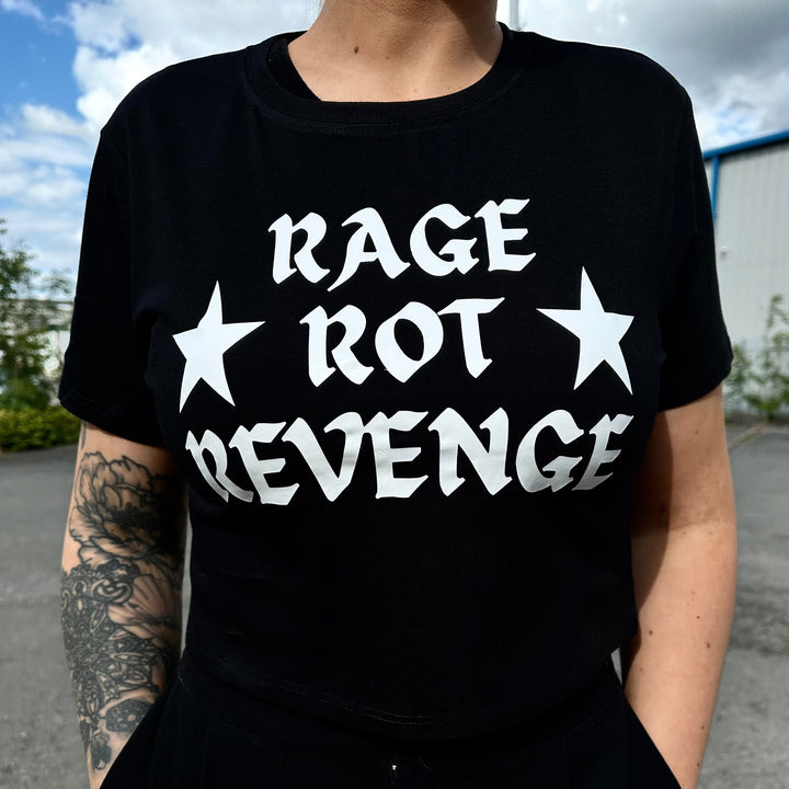 RAGE ROT REVENGE T SHIRT-Vicious Punx-Vicious Punx