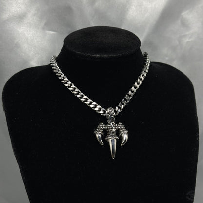 SALE - TRIPLE CLAW NECKLACE-Vicious Punx-Vicious Punx