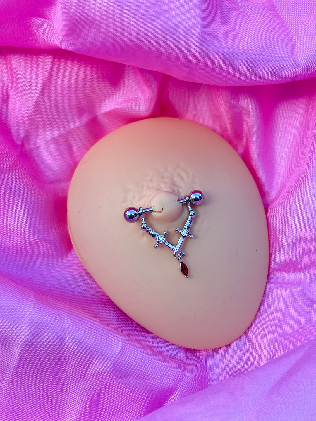 DOUBLE DAGGER NIPPLE BAR