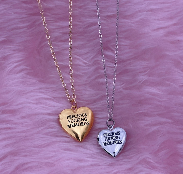 PRECIOUS MEMORIES LOCKET NECKLACE