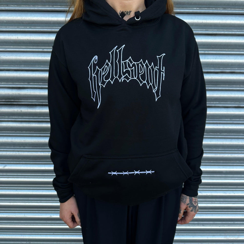 HELLSENT EMBROIDERED HOODIE
