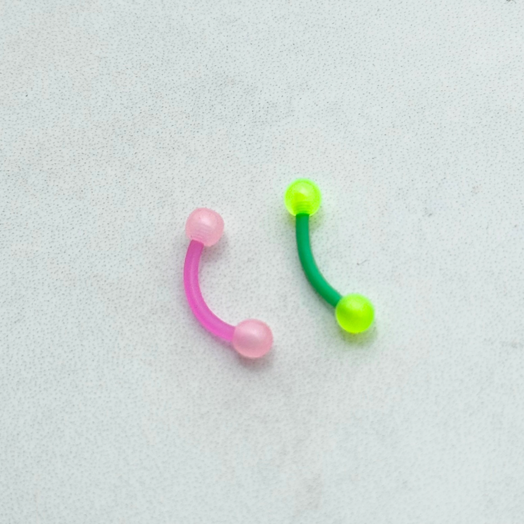 FLEXIBLE CURVED BAR - GLOW IN THE DARK