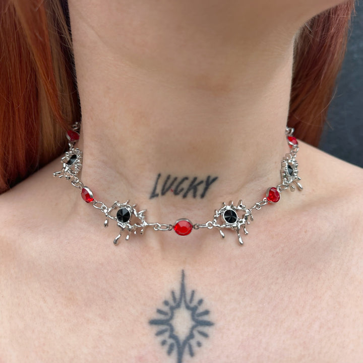BLEEDING LOVE CHOKER NECKLACE