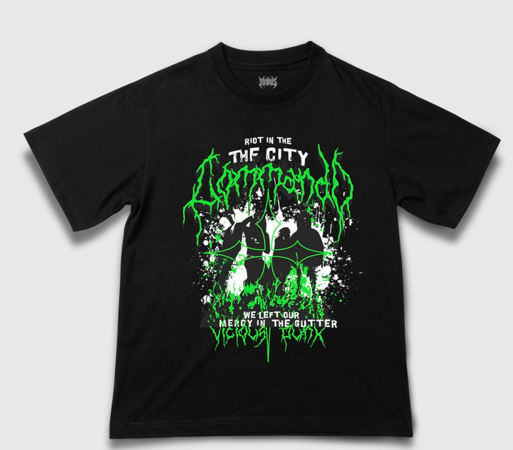 RIOT CITY PRINTED T SHIRT