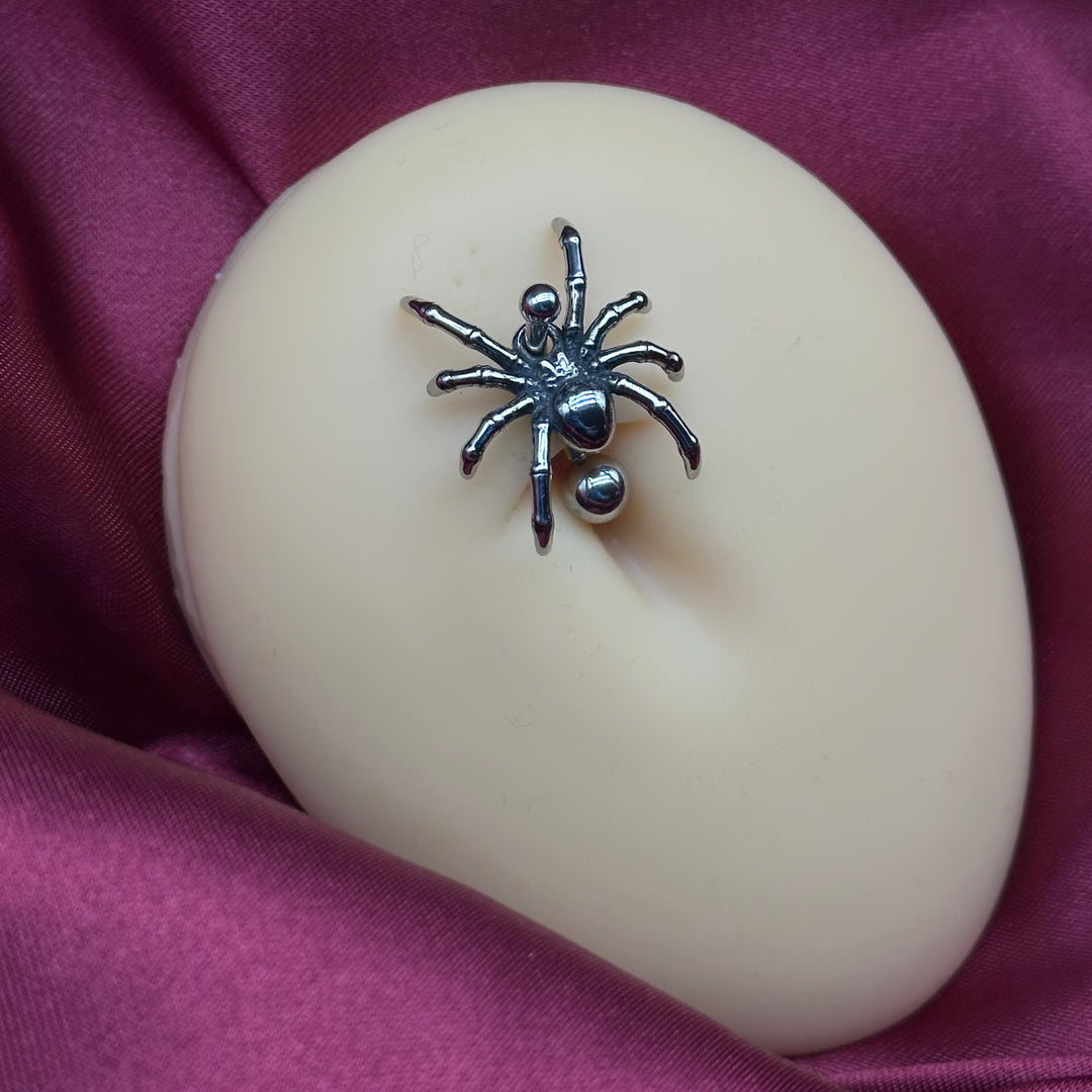 DANGLY SPIDER BELLY BAR