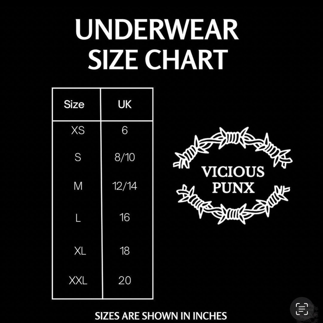 BITE ME FANG UNDERWEAR SET-Vicious Punx-Vicious Punx