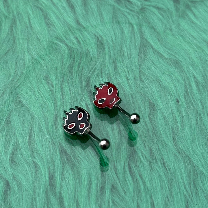 MONSTER CURVED BARBELL - EYEBROW/VERTICAL LABRET/ROOK