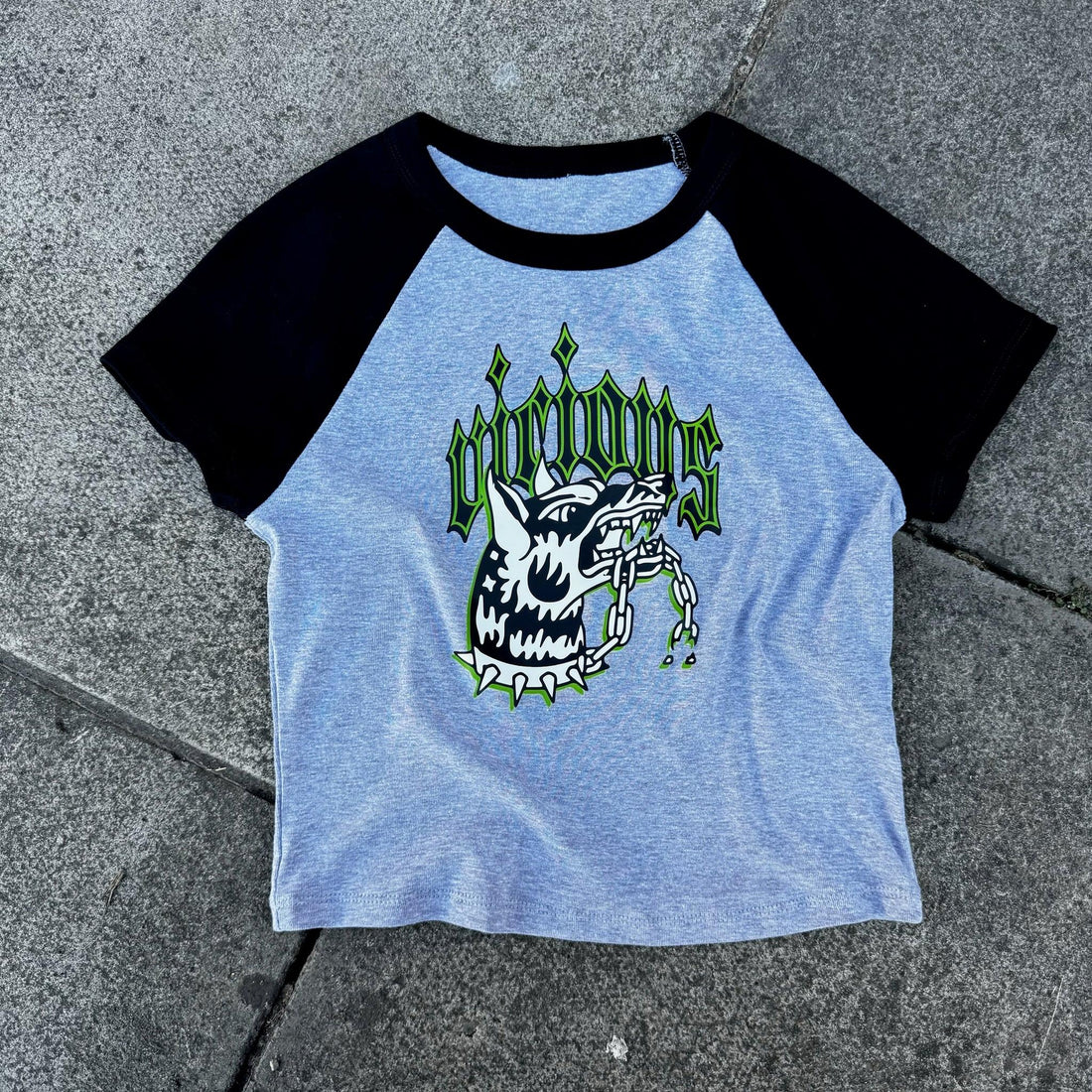 VICIOUS DOG CHAIN BABY T SHIRT