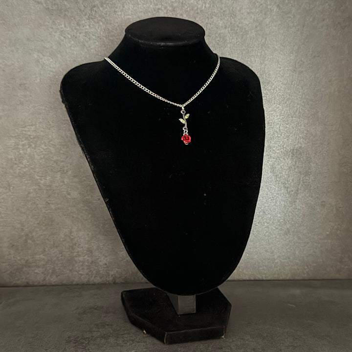 SAMPLE SALE - ROSE NECKLACE