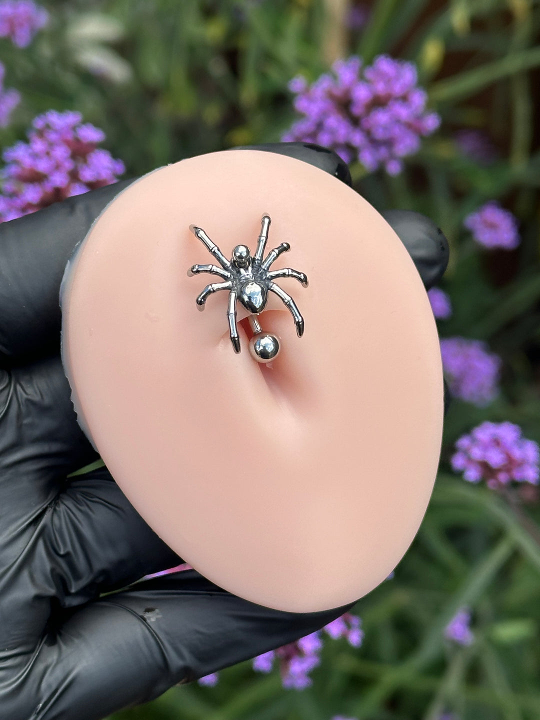 DANGLY SPIDER BELLY BAR