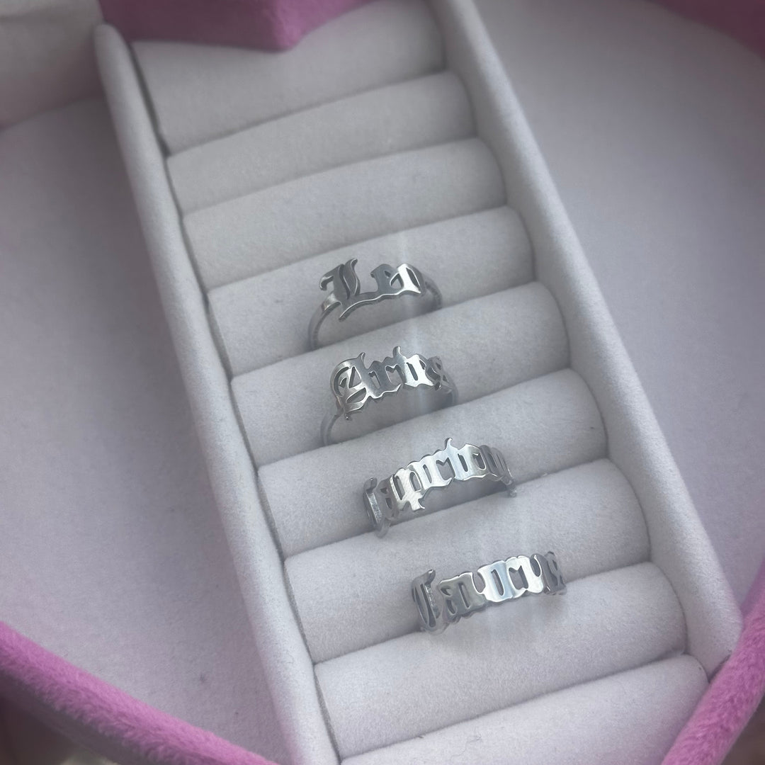 SALE - ZODIAC ADJUSTABLE RING