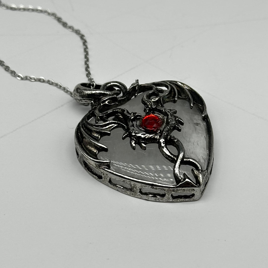 SALE - DRAGON HEART NECKLACE