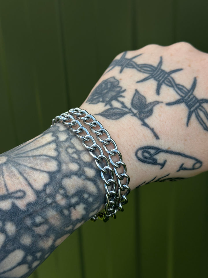 DOUBLE CHAIN BRACELET