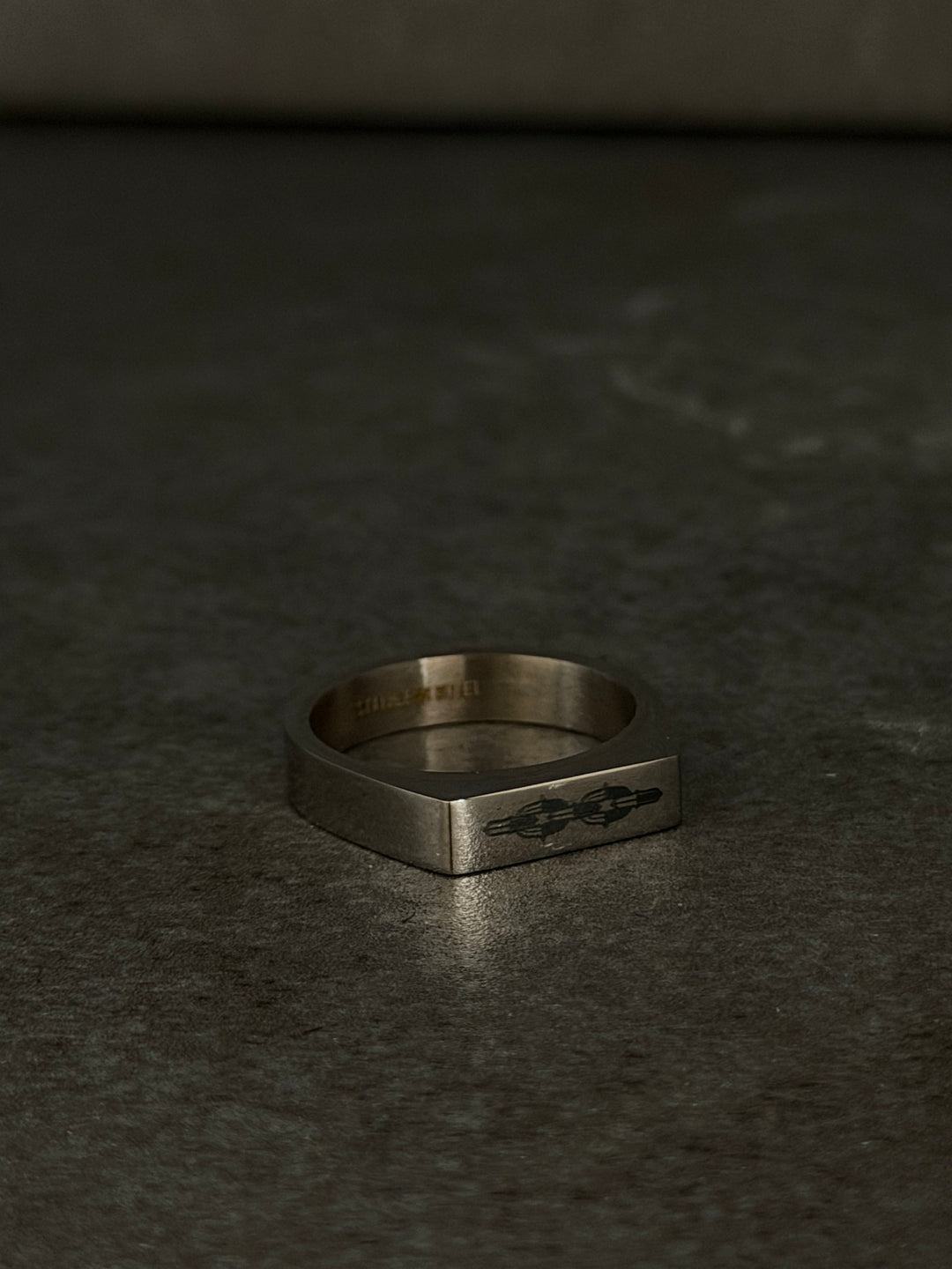 SAMPLE SALE - CHAIN LINK SADDLE RING