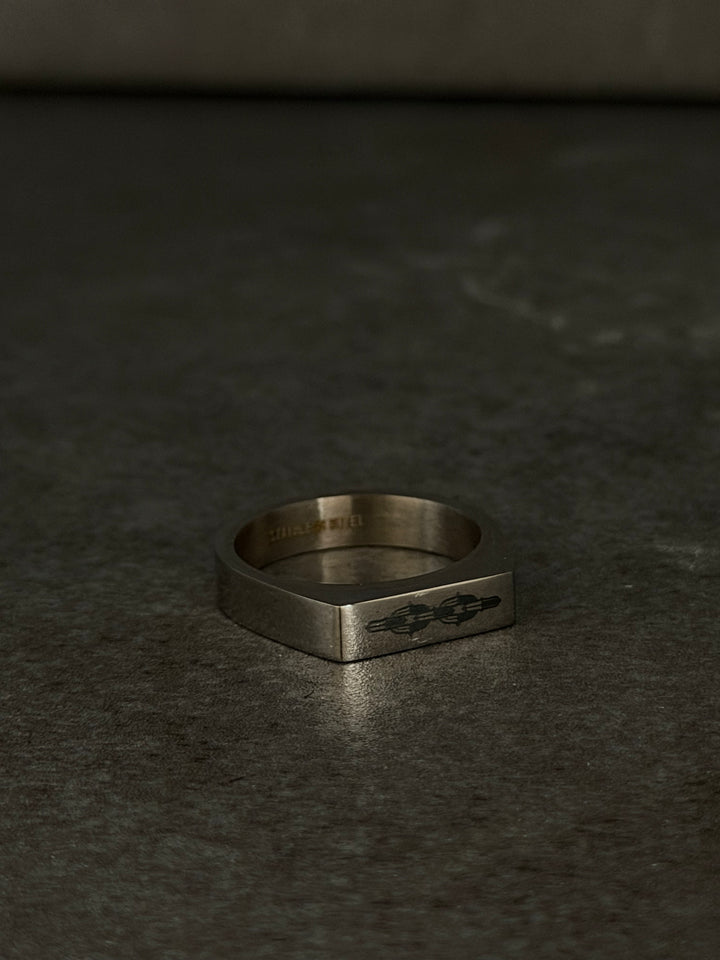 SAMPLE SALE - CHAIN LINK SADDLE RING