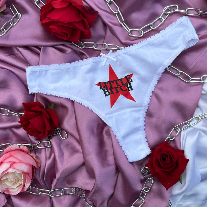 LITTLE BITCH THONGS